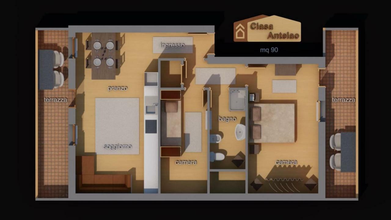 Ferienwohnung Ciasa Antelao Masarie Exterior foto